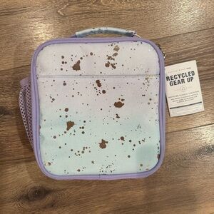 ⭐️NWT⭐️ Pottery Barn Teen Gear Up Color Flow Metallic Tie Dye Lunch Box